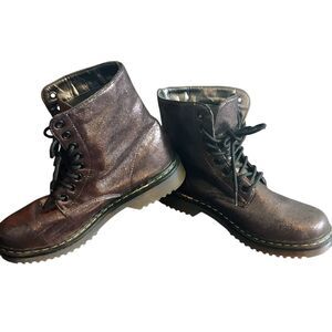 Charles Albert Brown Combat Moto Boots